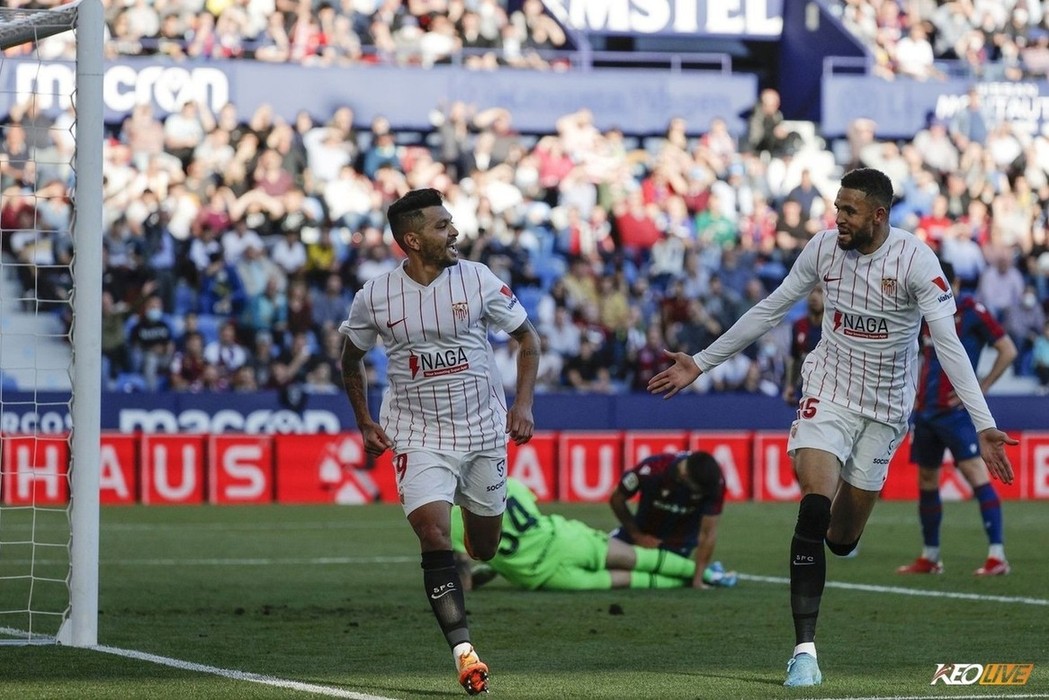 Sevilla chiếm ưu thế rõ rệt trước Levante | Keolive