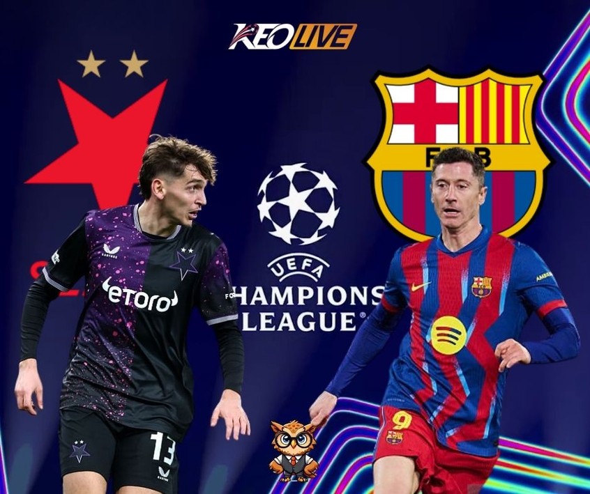 Cuộc đối đầu giữa Slavia Praha vs Barcelona | Keolive