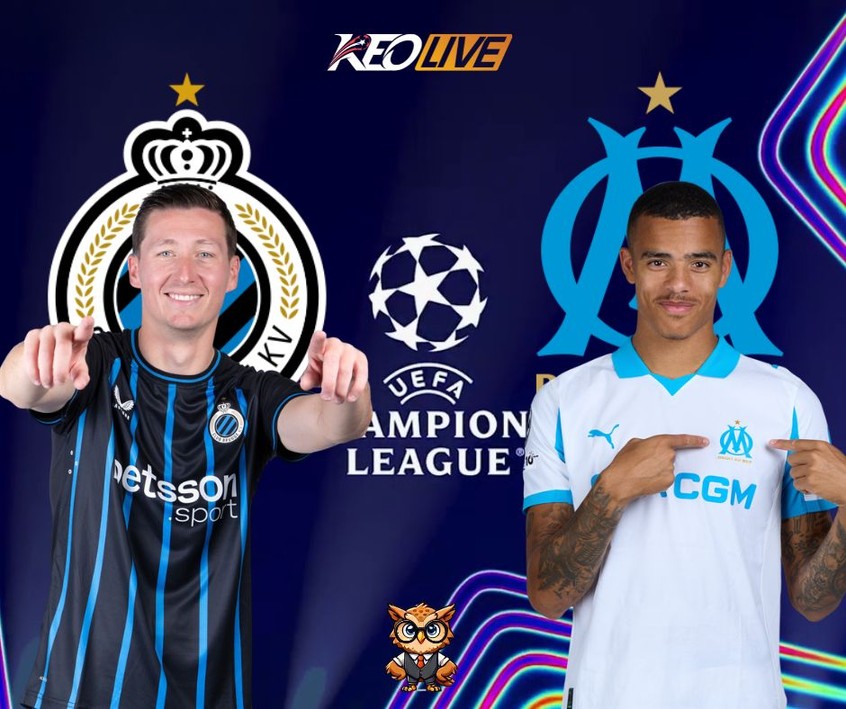 Trận đấu giữa Club Brugge vs Marseille | Keolive