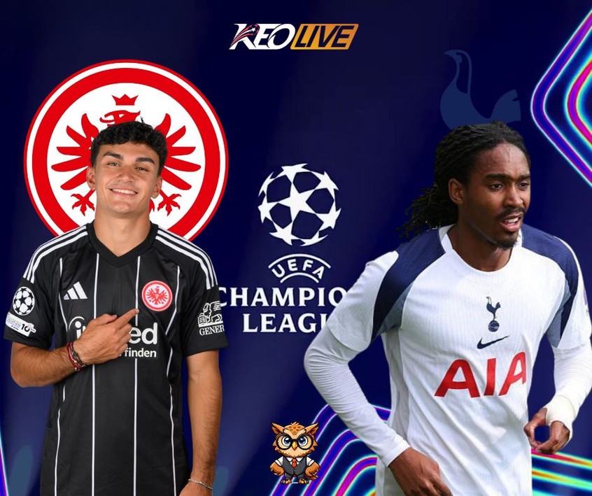 Trận đấu giữa Frankfurt vs Tottenham | Keolive