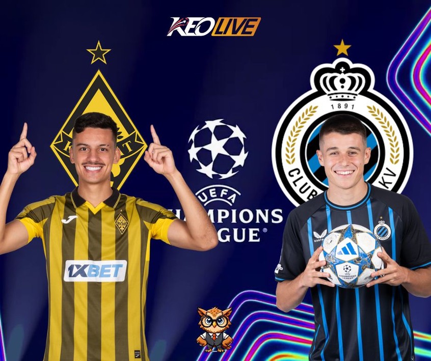 Trận đấu giữa Kairat Almaty vs Club Brugge | Keolive