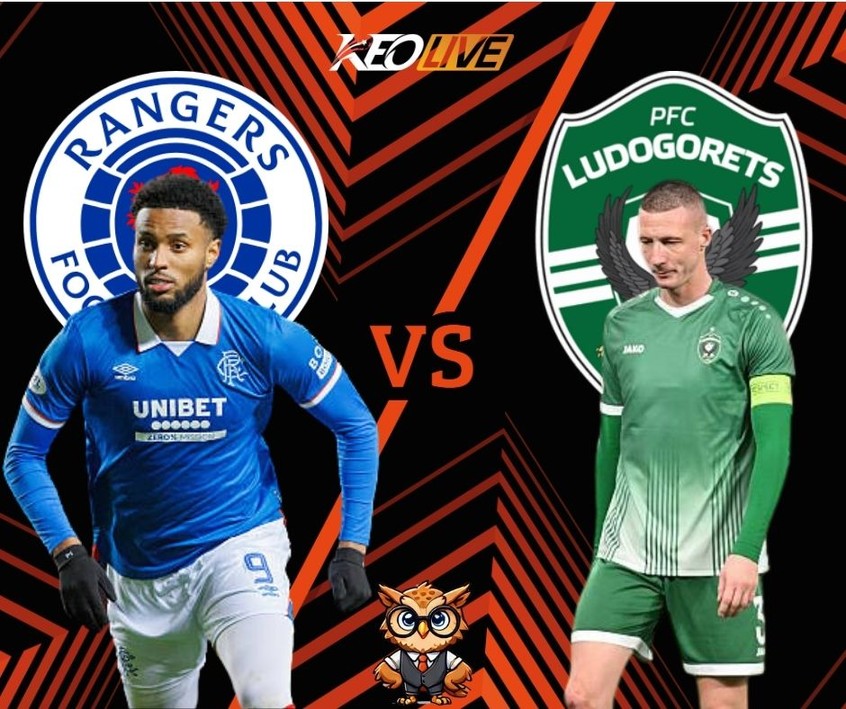 Trận đấu giữa Rangers vs Ludogorets Razgrad | Keolive