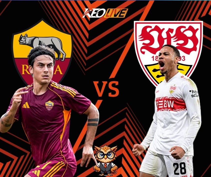 Trận đấu giữa Roma vs VfB Stuttgart | Keolive