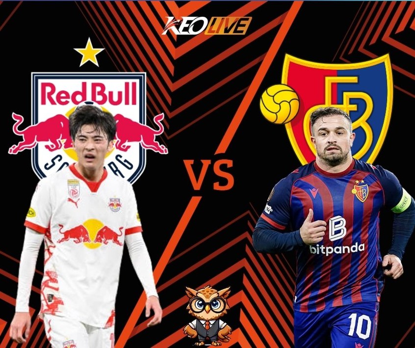 Trận đấu giữa Salzburg vs Basel | Keolive