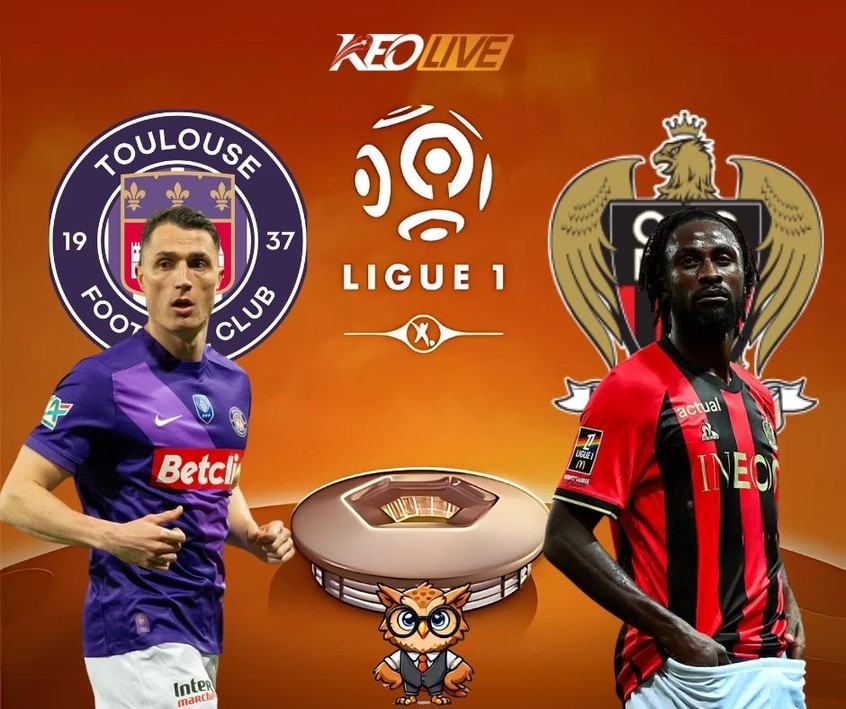 Trận đấu giữa Toulouse vs Nice | Keolive