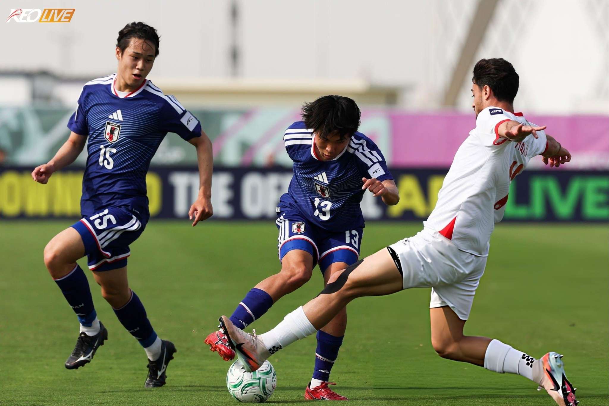 U23 Nhật Bản gặp nhiều khó khăn trước U23 Jordan | Keolive