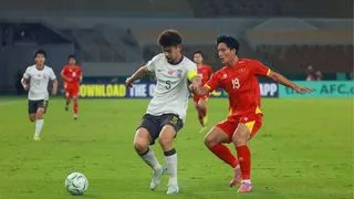 Hình ảnh cho bài U23 Việt Nam lỡ hẹn với trận chung kết trong thế thiếu người