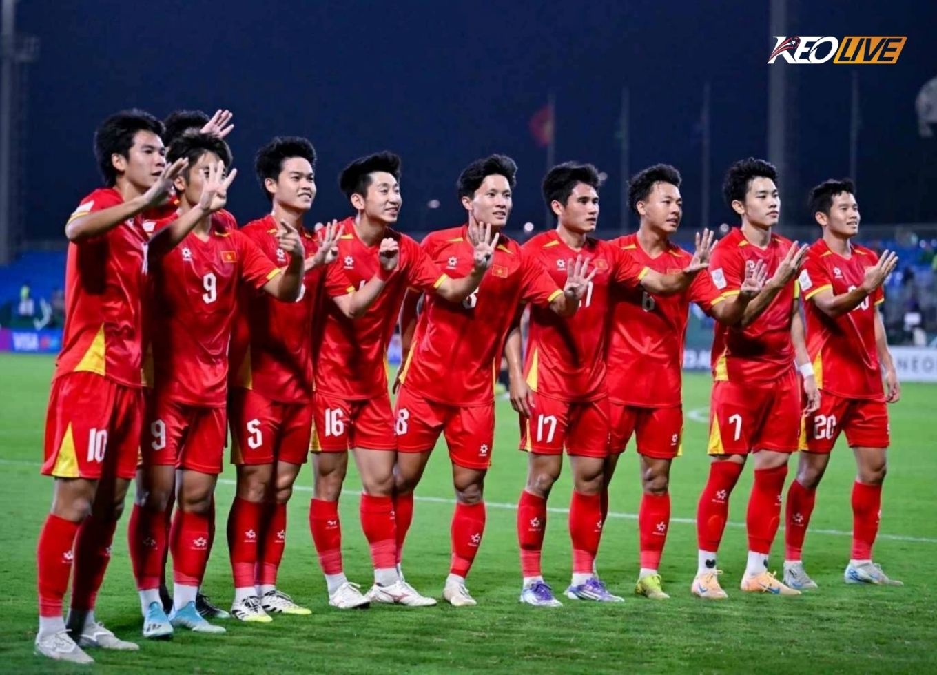 u23vn vs u23kr | Keolive