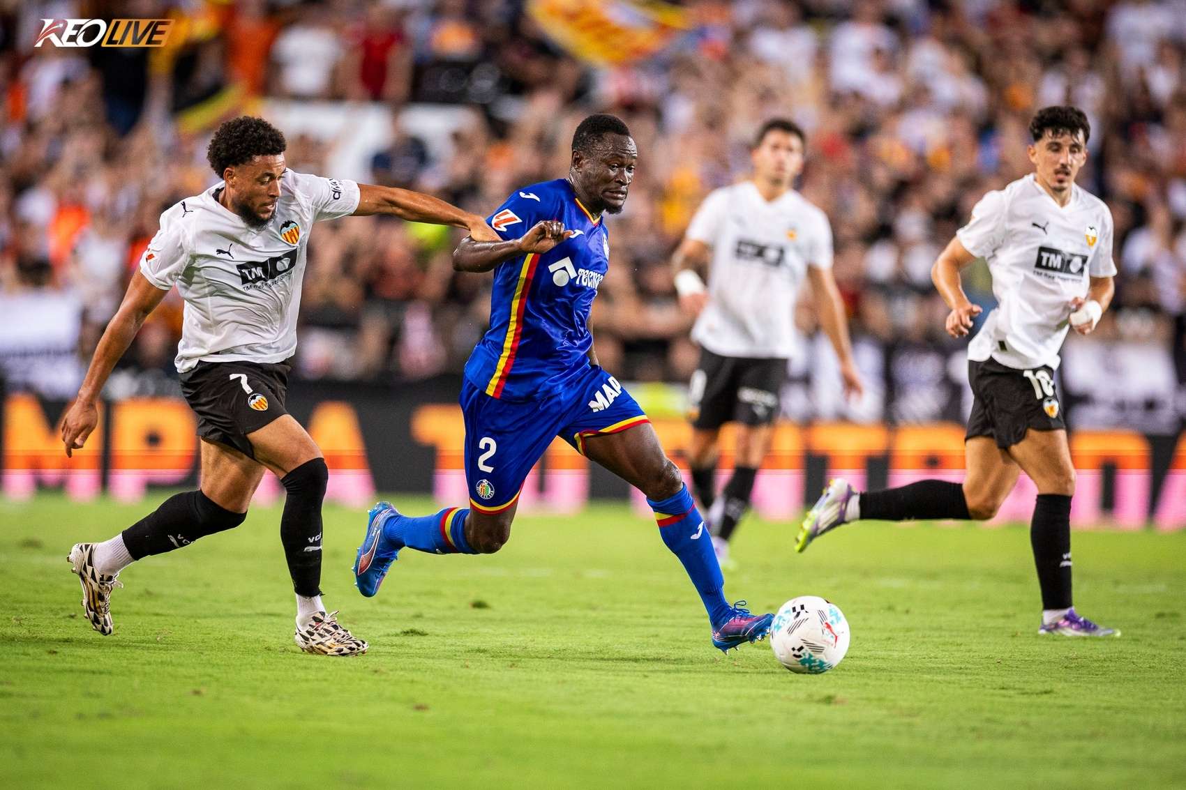 Valencia hạ Getafe 3-0 ở lượt đi | Keolive