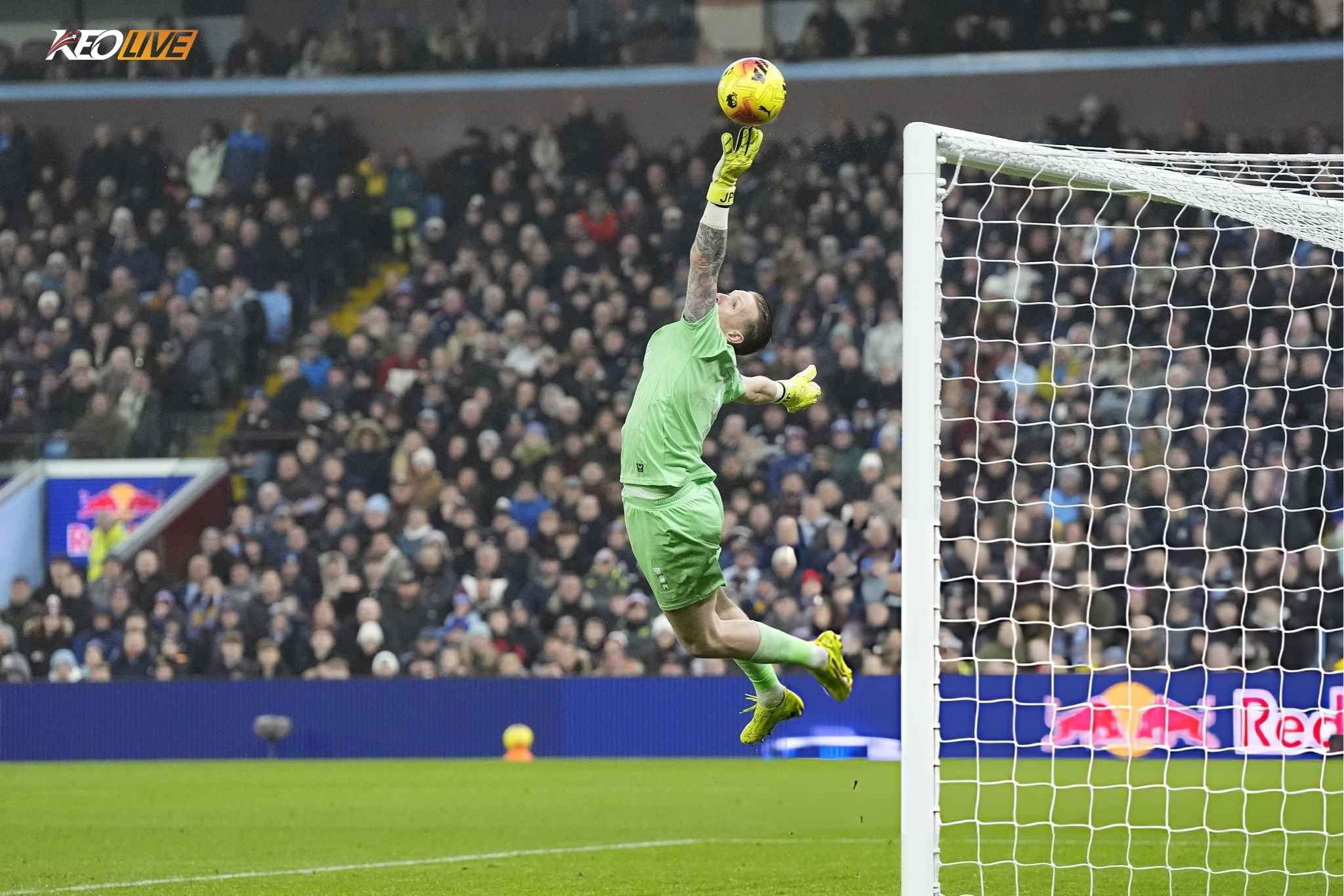 Pickford thi đấu xuất sắc trong khung gỗ | Keolive