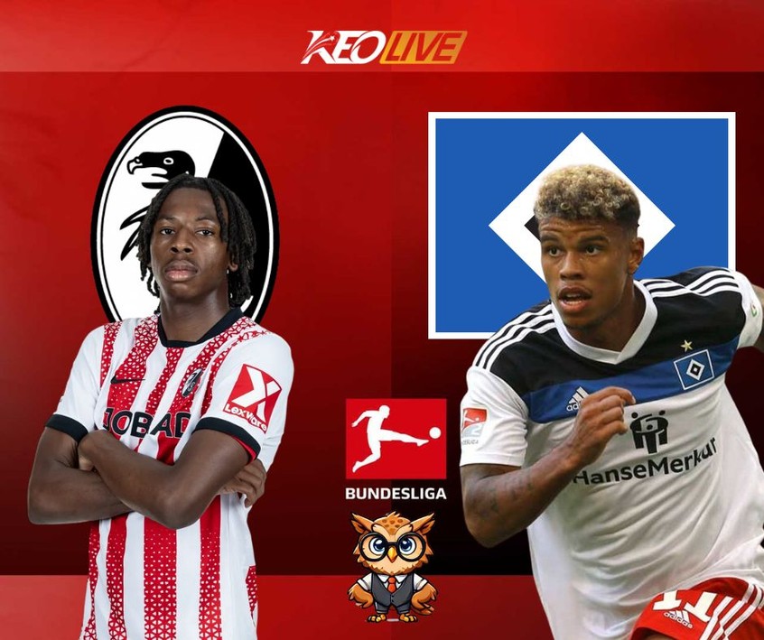 Trận đấu giữa Freiburg vs Hamburger SV | Keolive
