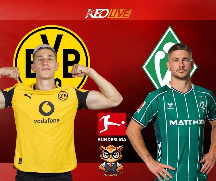 Trận đấu giữa Dortmund vs Bremen | Keolive