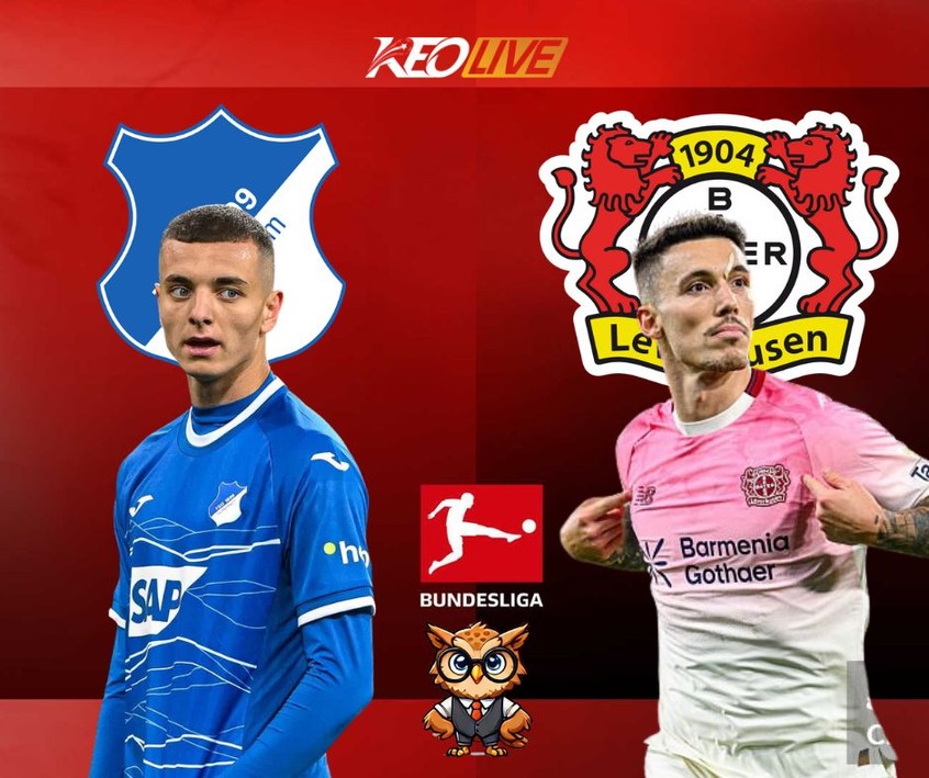 Trận đấu giữa Hoffenheim vs Leverkusen | Keolive