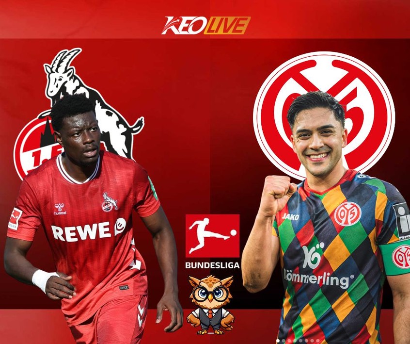 Trận đấu giữa Koln vs Mainz | Keolive