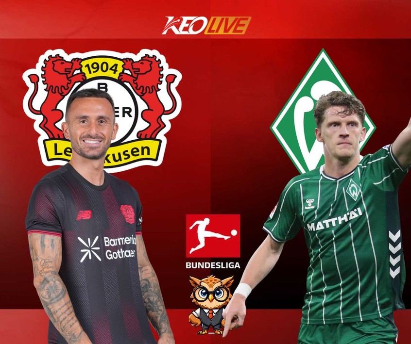 Trận đấu giữa Leverkusen vs Bremen | Keolive