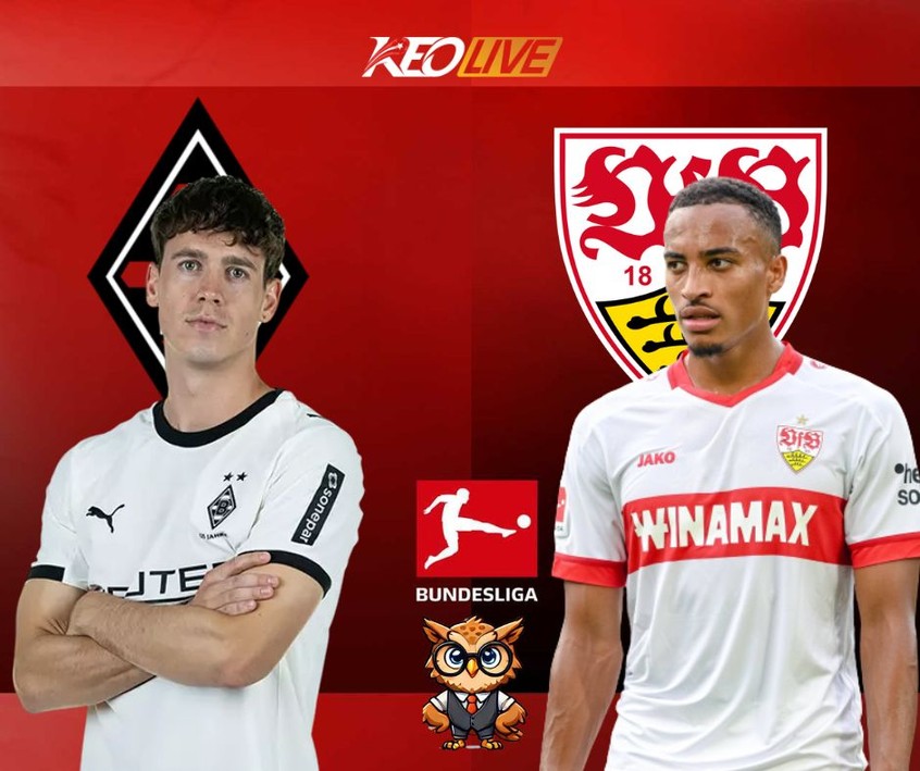 Trận đấu giữa M'gladbach vs Stuttgart | Keolive