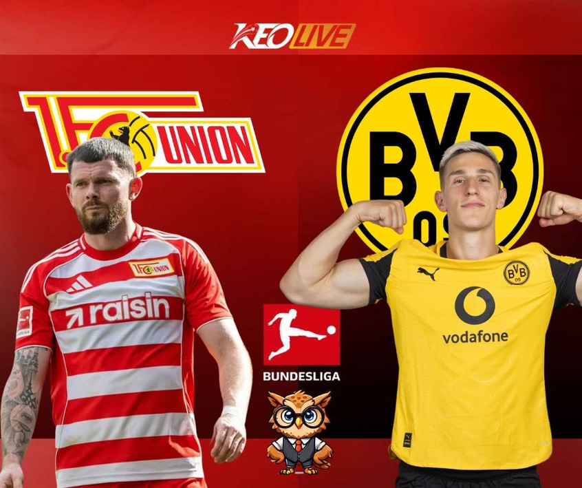 Trận đấu giữa Union Berlin vs Dortmund | Keolive