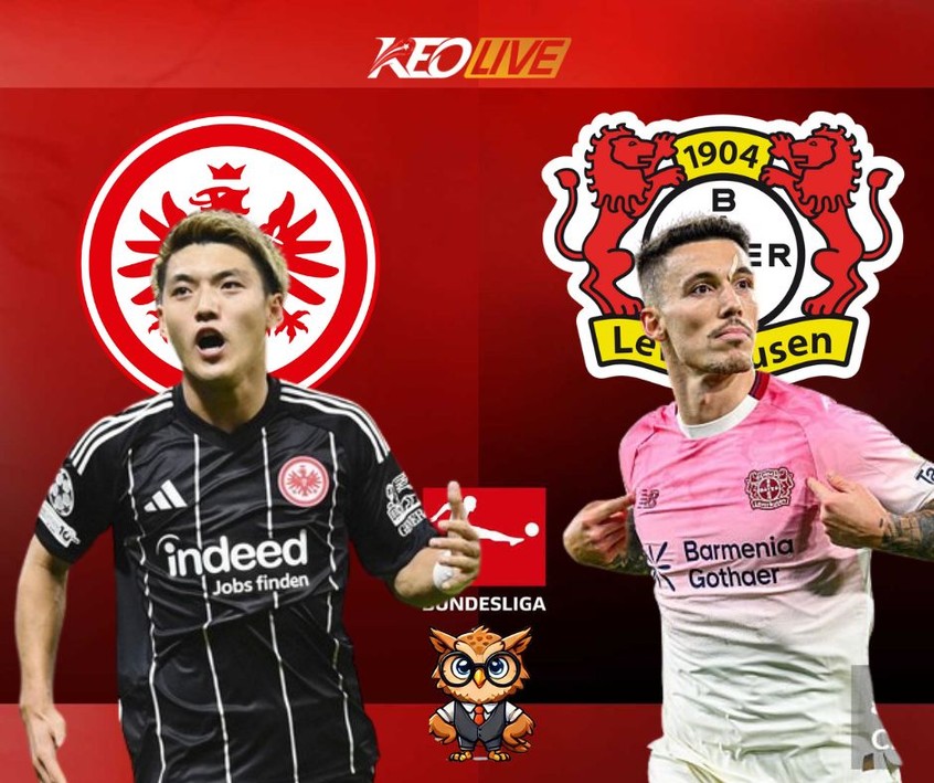 Trận đấu giữa Frankfurt vs Leverkusen | Keolive