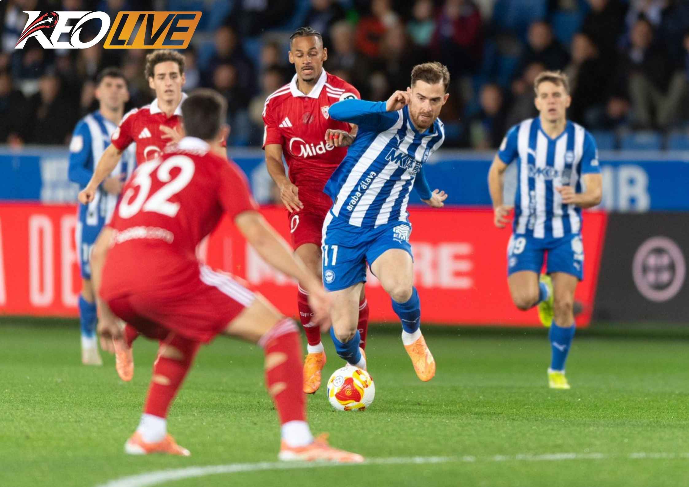 Lần chạm trán gần nhất giữa hai đội kết thúc với chiến thắng 1-0 dành cho Alavés | Keolive