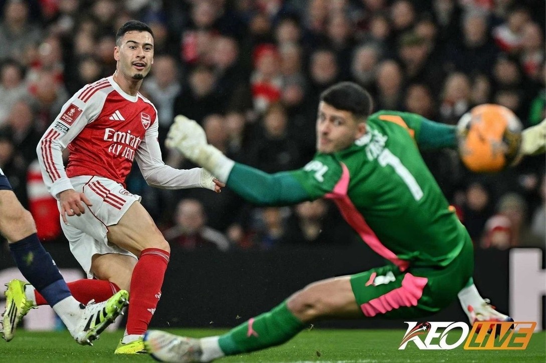 Martinelli có bàn thắng thứ 4 tại FA Cup | Keolive