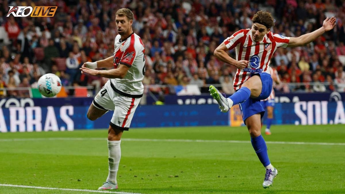  Atletico Madrid hạ Rayo 3-2 ở lượt đi mùa này | Keolive