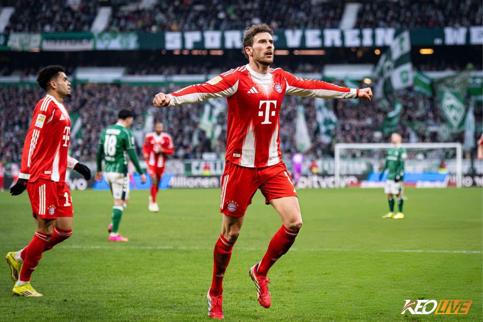 Goretzka ấn định chiến thắng 3 sao cho Hùm Xám | Keolive
