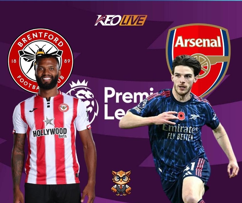 Trận đấu giữa Brentford và Arsenal | Keolive