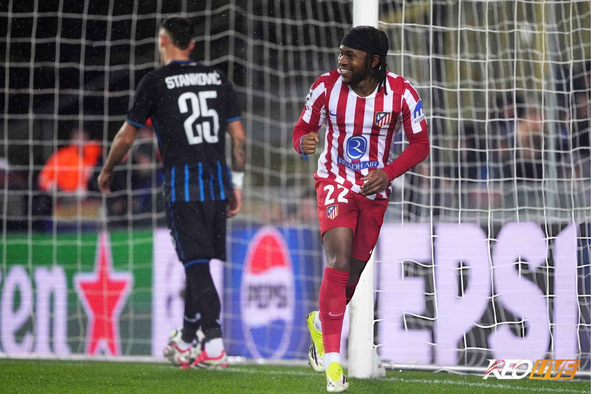 Lookman có bàn thắng đầu tiên tại Champions League trong màu áo mới | Keolive