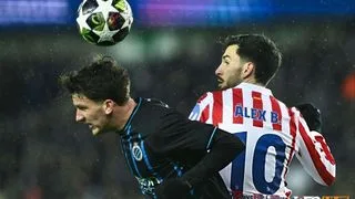 Hình ảnh cho bài Bất phân thắng bại, Club Brugge cầm hòa Atlético trong trận cầu 6 bàn