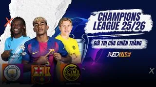 Hình ảnh cho bài Champions League 2025-26: Ông lớn bội thu sau vòng phân hạng