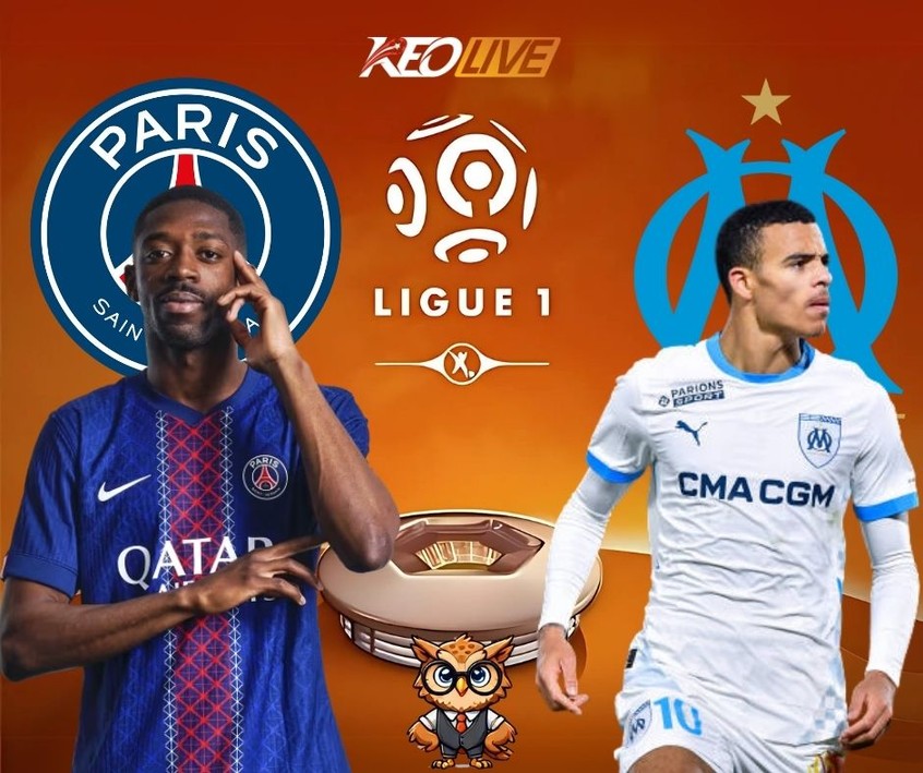 Cuộc đối đầu giữa PSG vs Marseille | Keolive