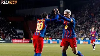Hình ảnh cho bài Araujo tỏa sáng, Barcelona vào bán kết Copa del Rey sau trận cầu nghẹt thở