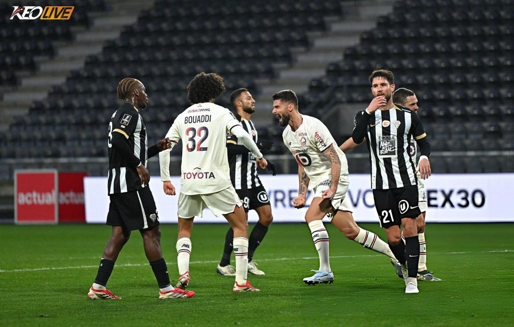 Lille có chiến thắng nhọc nhằn trước Angers | Keolive