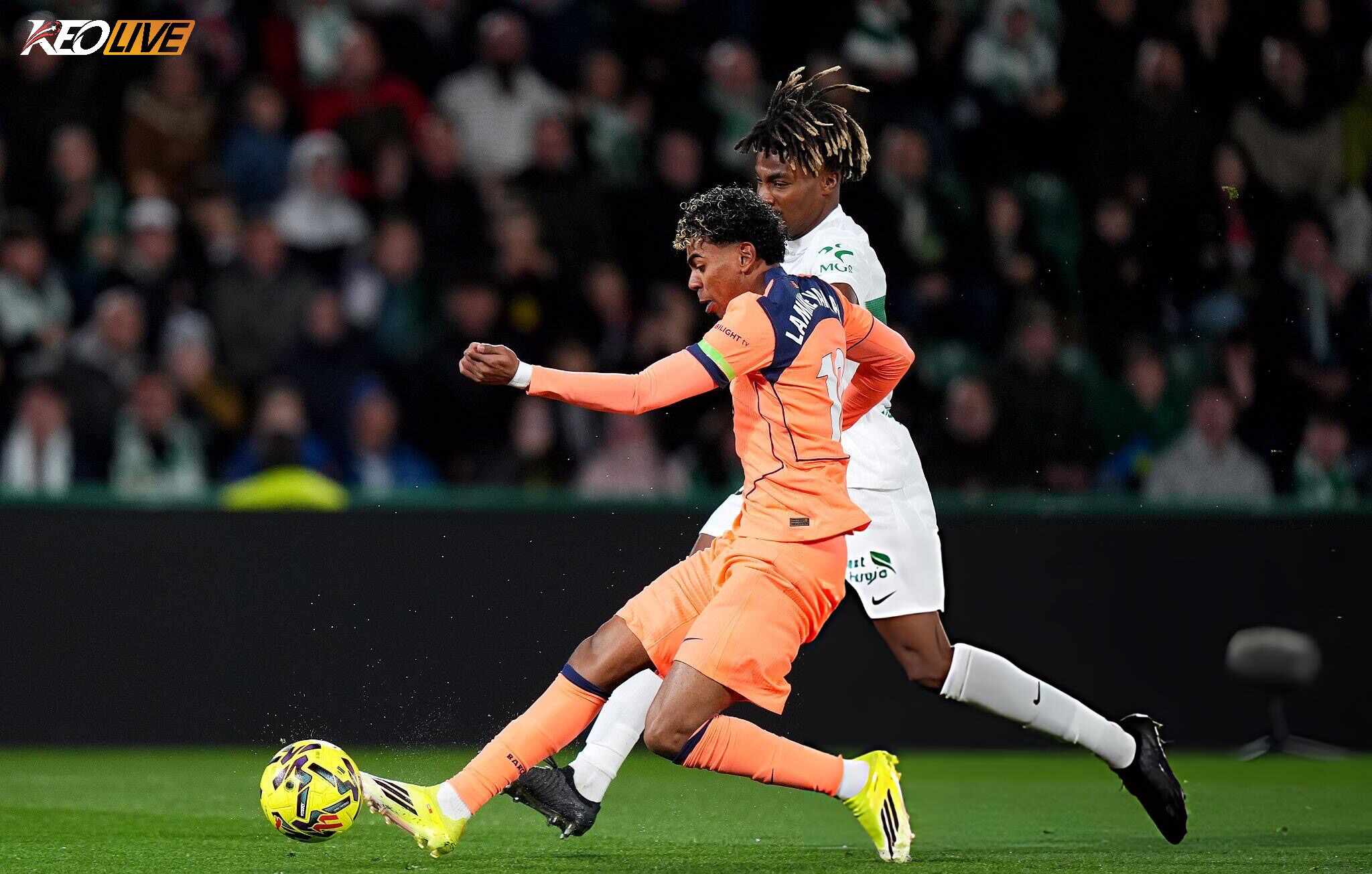 Yamal đã có 13 bàn thắng trên mọi đấu trường cho Barca mùa này | Keolive