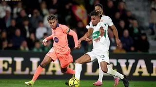 Hình ảnh cho bài Yamal tiếp tục tỏa sáng, Barcelona thắng thuyết phục Elche