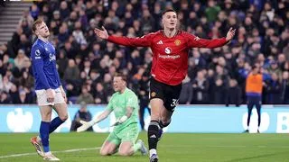 Hình ảnh cho bài Siêu dự bị Sesko tỏa sáng đúng lúc, MU vượt khó trước Everton