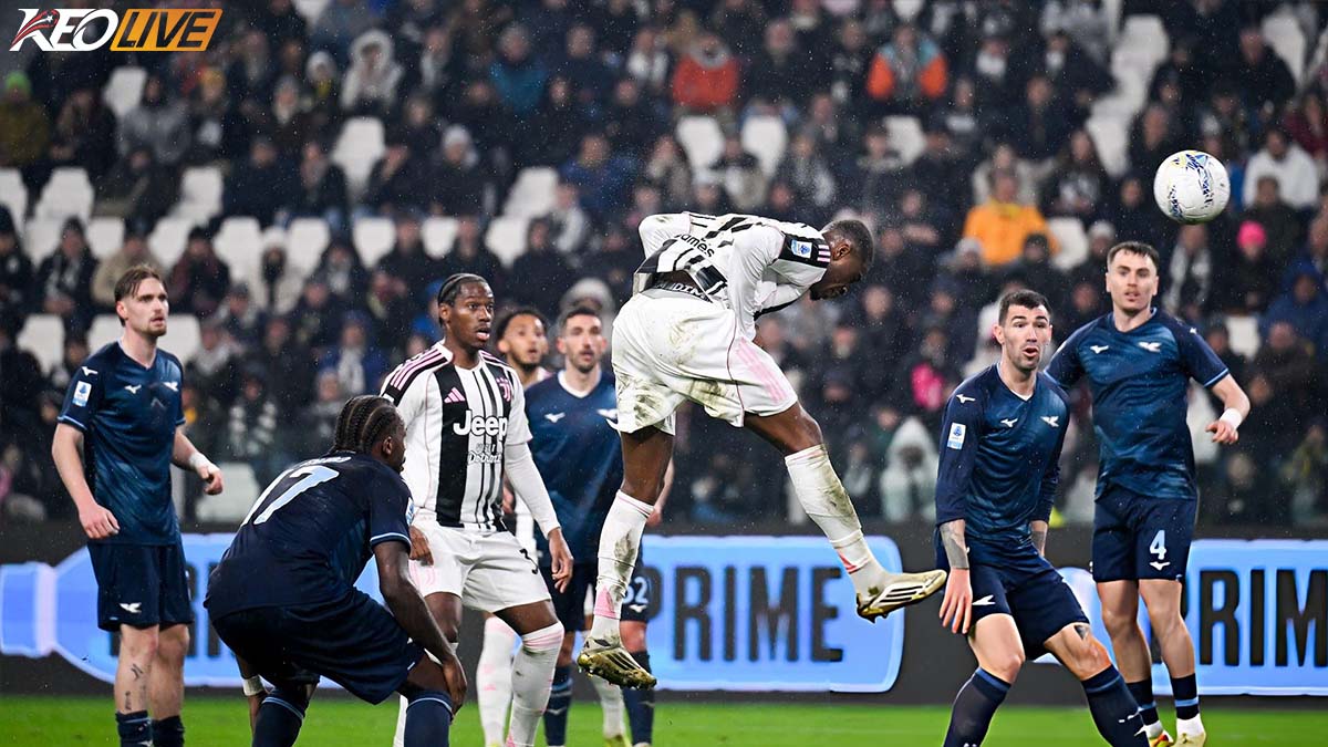 Pha đánh đầu không thể cản phá của Kalulu giữ lại 1 điểm cho Juve | Keolive