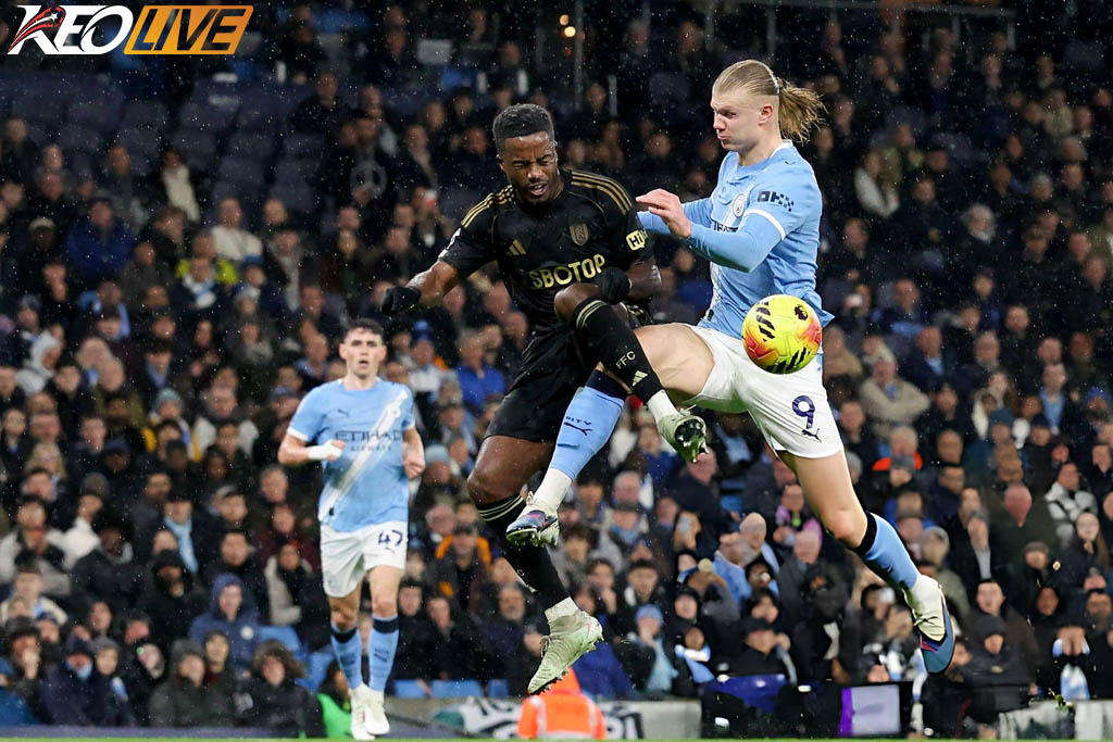 Haaland chấm dứt cơn hạn hán bàn thắng từ bóng sống | Keolive