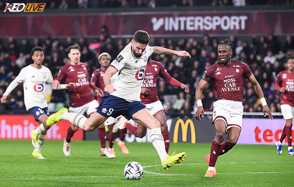 Lille bỏ lỡ cơ hội thu hẹp cách biệt với top 4 | Keolive