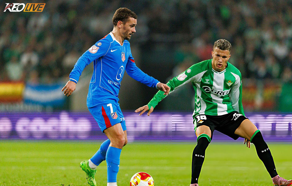 Atlético trên trình Betis hoàn toàn trong trận đấu này | Keolive