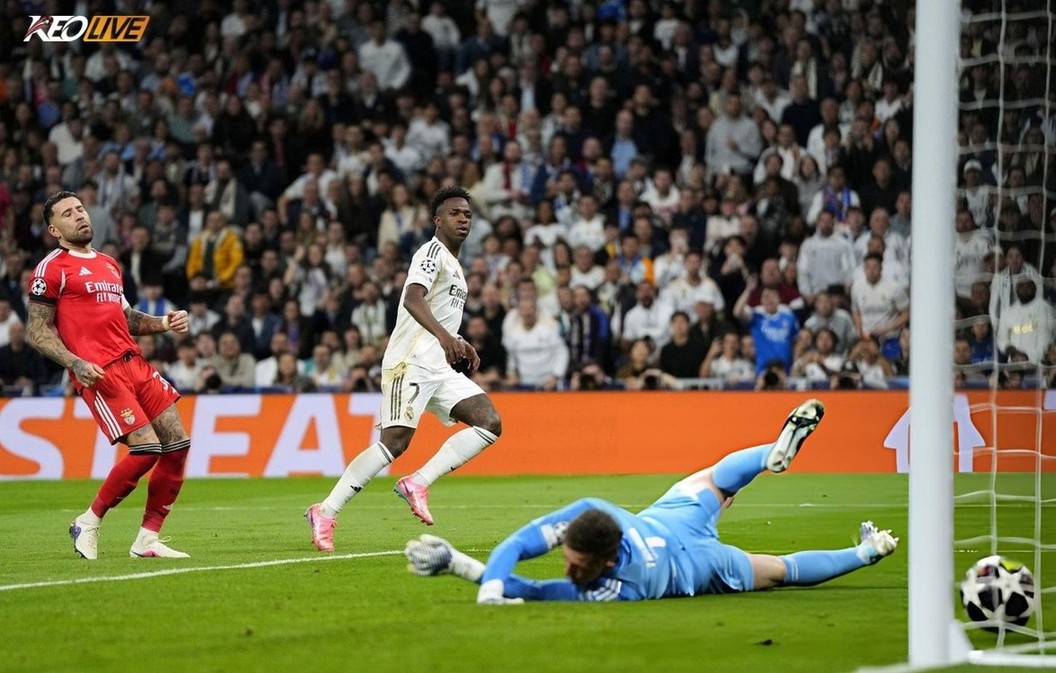 Bàn thắng của Vini chấm dứt mọi nỗ lực của đội khách | Keolive