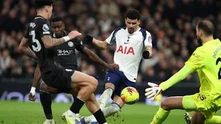 Hình ảnh cho bài Solanke tỏa sáng, Tottenham ngược dòng cầm hòa Man City