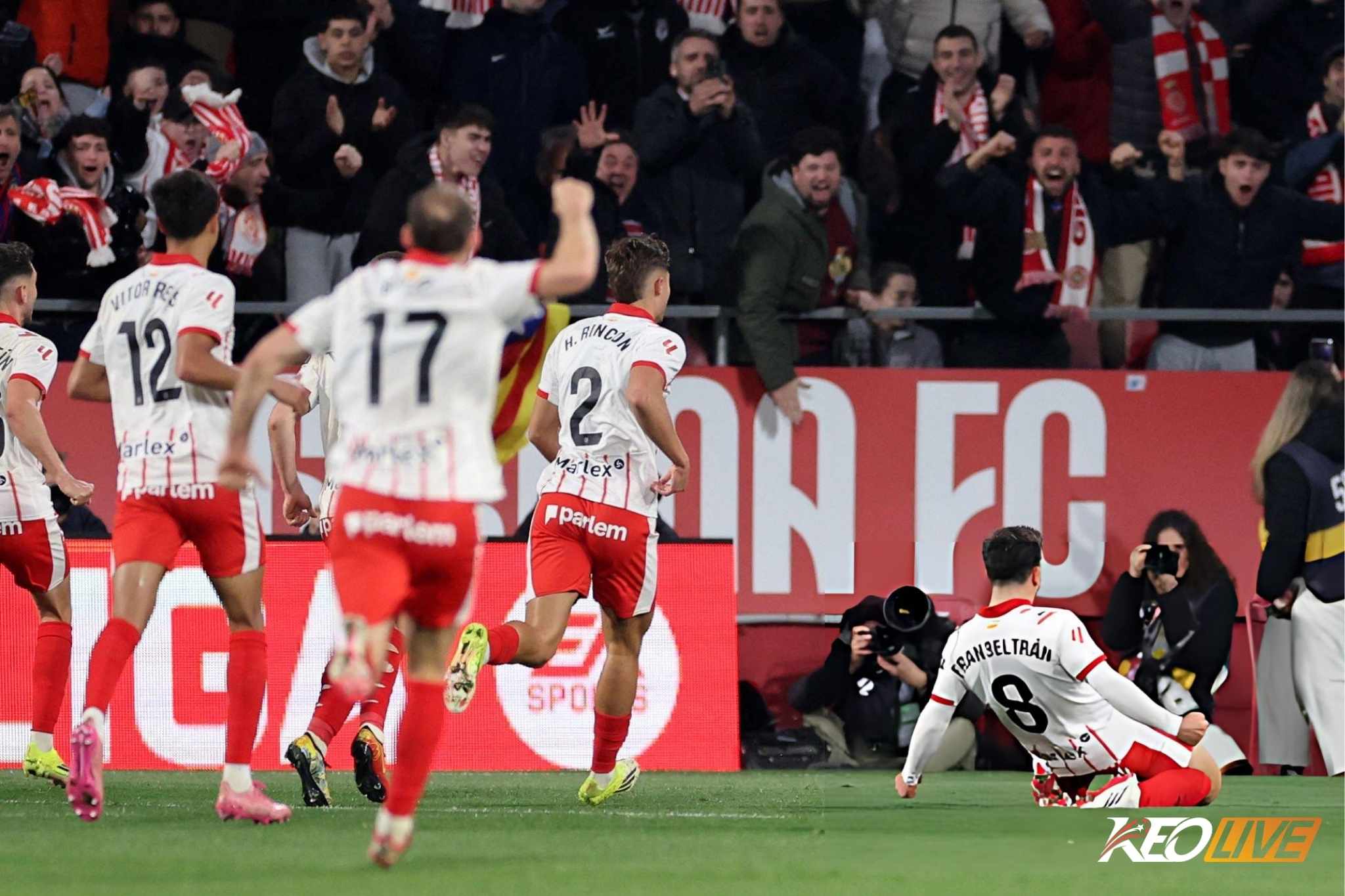 Bàn thắng của Beltran chính thức đẩy Barca xuống hạng 2 | Keolive