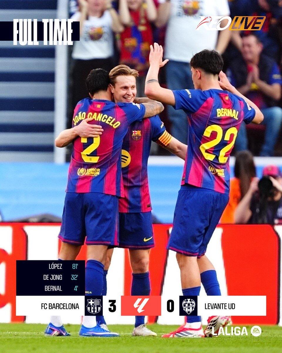 Barcelona 3-0 Levante | Keolive