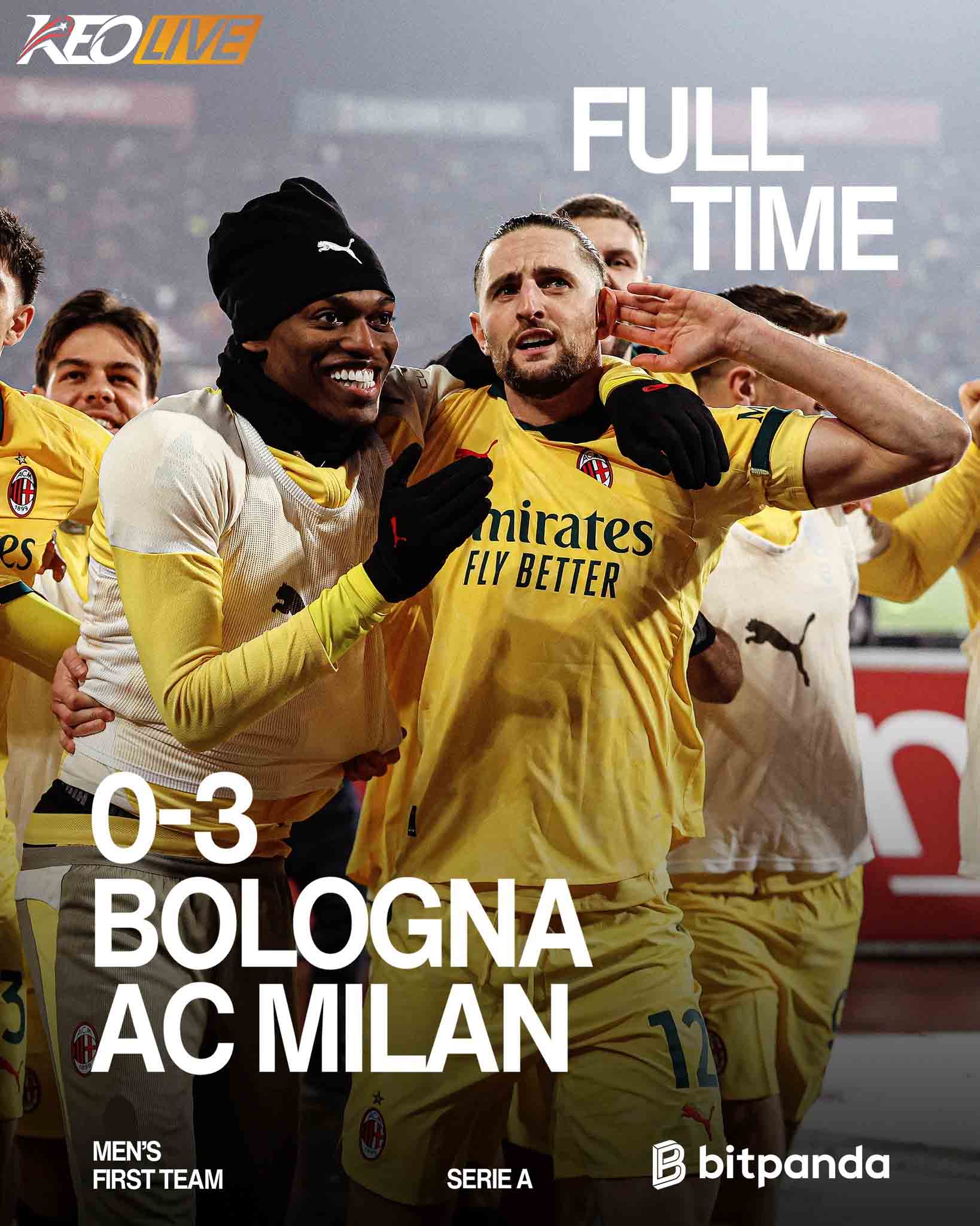 Bologna 0-3 AC Milan | Keolive