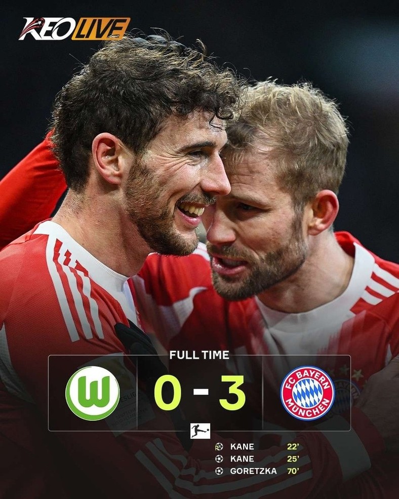 Werder Bremen 0-3 Bayern Munich | Keolive