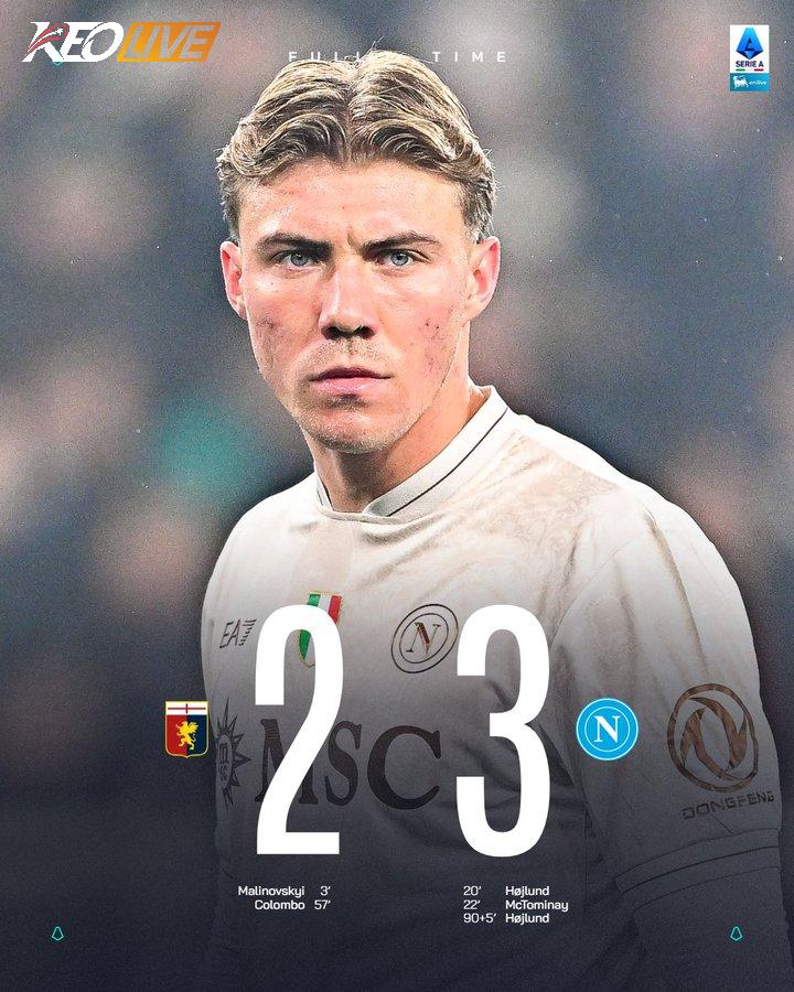 Genoa 2-3 Napoli | Keolive