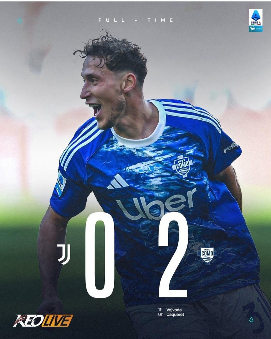 Juventus 0-2 Como | Keolive