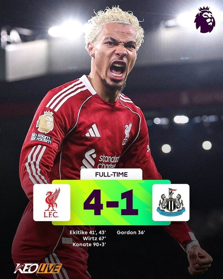 Liverpool 4-1 Newcastle | Keolive