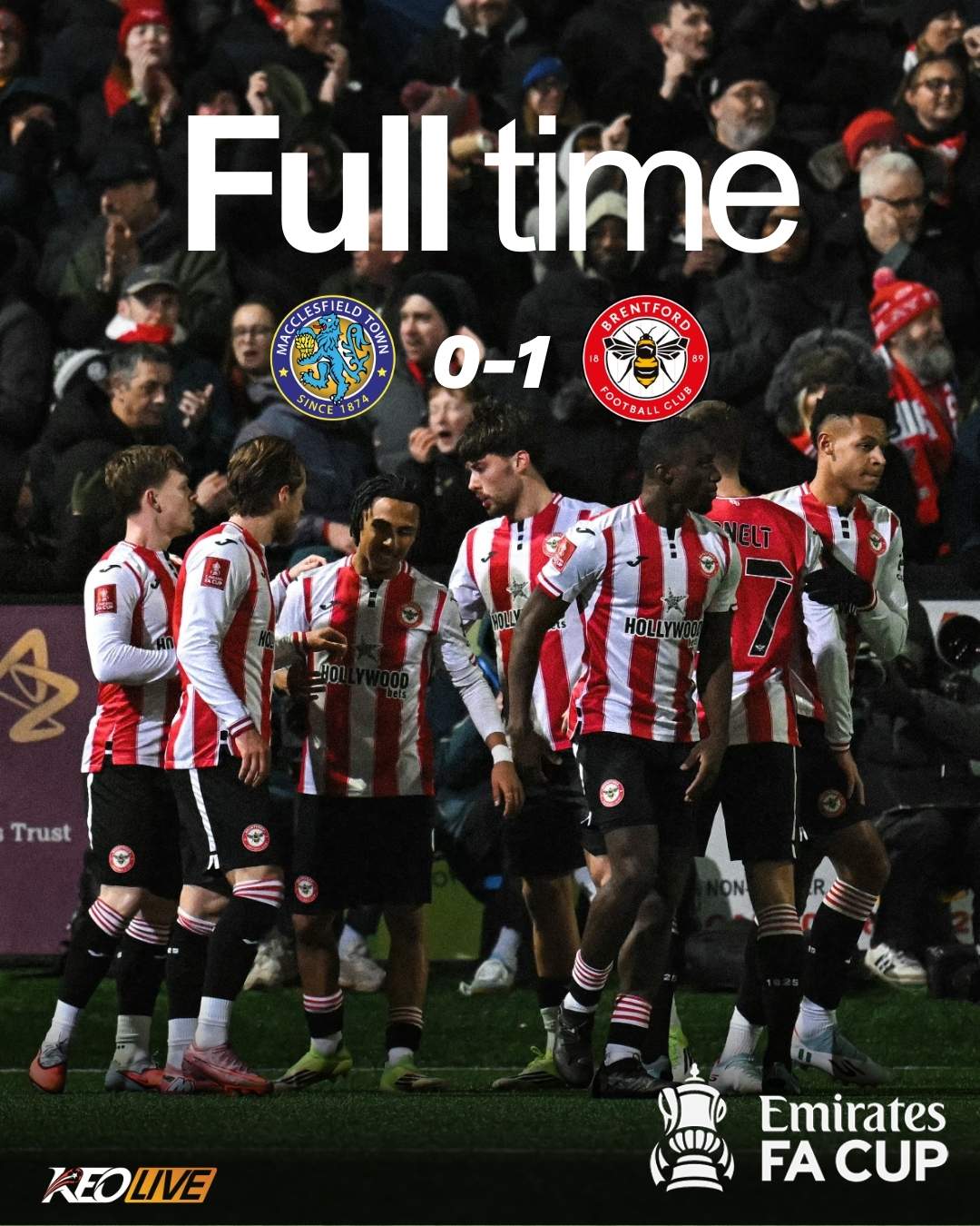 Macclesfield 0-1 Brentford | Keolive